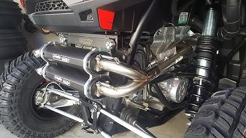 2017 XP Turbo 1000 Trinity Stage 5 Full Exhaust