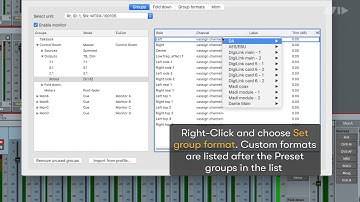 Pro Tools Tech Tips — Custom Groups