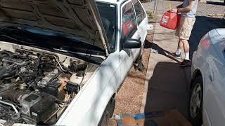 1988 mazda 323 fuel pump/filter, cap&rotor, and coil. Also the importance of ground wires!