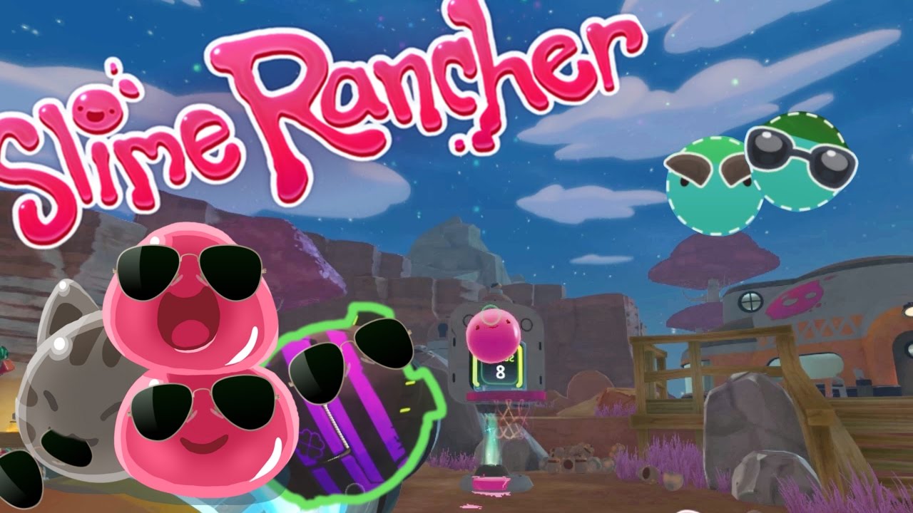 Slime Rancher Fashion Pods Shades Glasses and Slimeball Hoop fun