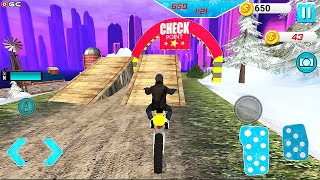 Offroad Snow Bike Driver 2K20 - Stunt Bike Racing - Android GamePlay screenshot 1