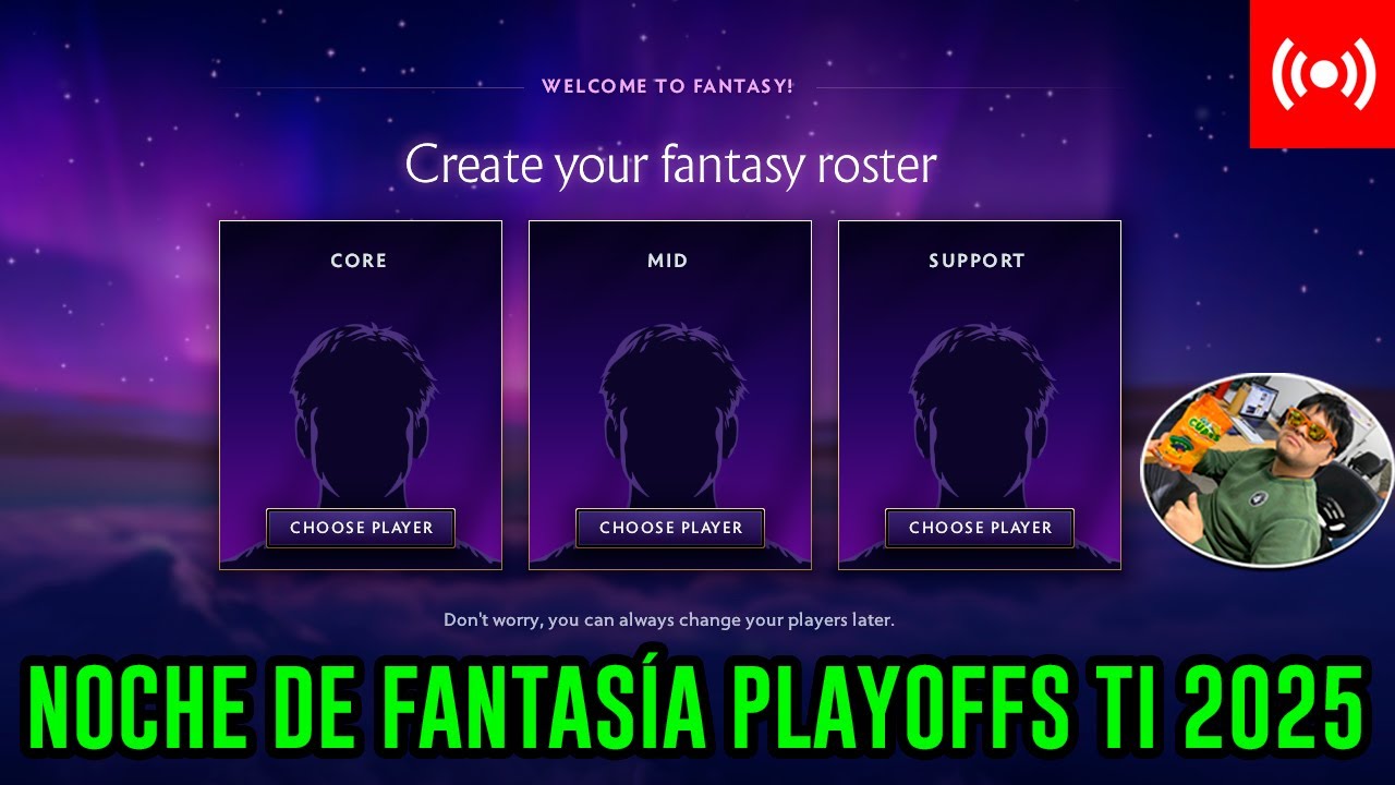 NOCHE DE FANTASÍA PLAYOFFS TI 2025 - Stream 06/09/2025