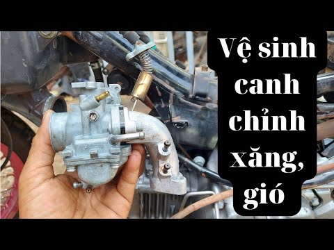 Video Súc, canh chỉnh xăng gió bình xăng con Sirius - youtube