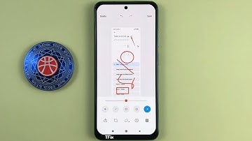 How to swipe down with 3 fingers to take a screenshot on Xiaomi Redmi Note 10 Android 11