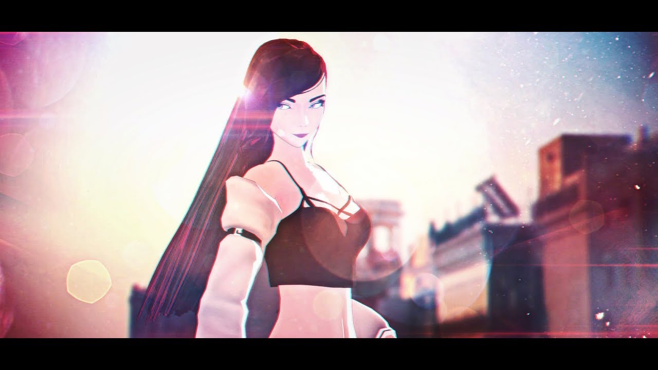 【MMD】Umbrella【Kaorry】60FPS  REMIX