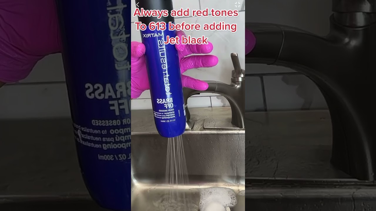 How to Dye 613 Hair Roots Jet Black \ Easy Quickweave  Blonde Wig Install $9.99 Beauty Supply Hair