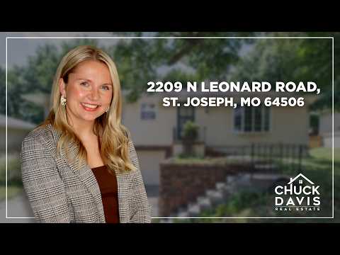 2209 N Leonard Road, St Joseph, MO home video tour