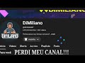 HACKEARAM MEU CANAL!!! E PERDI TUDO.