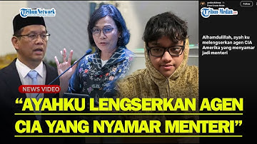 LANGSUNG BERULAH❗ Kelakuan Anak Menkeu Purbaya Ejek Sri Mulyani : Agen CIA Nyamar Jadi Menteri