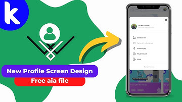 Earning app profile screen design in kodular || Make app earn Money