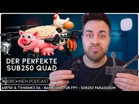 DJI O4 Pro ausverkauft? So bauen wir die perfekte Sub250 – mein Masterplan | Drohnen Podcast