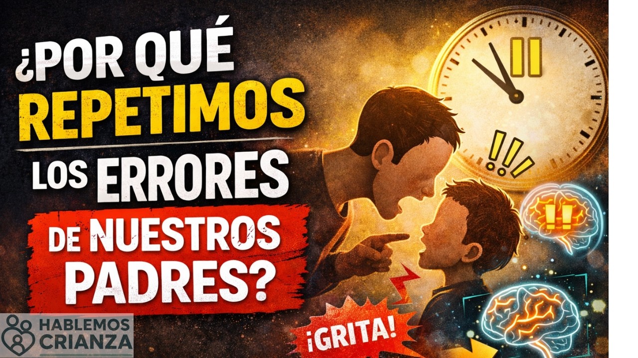 CÓMO DEJAR DE REPETIR LOS ERRORES QUE VIMOS EN NUESTRA INFANCIA