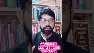 Interim Custody Of Minors Under Section 12 Of Guardian And Ward .