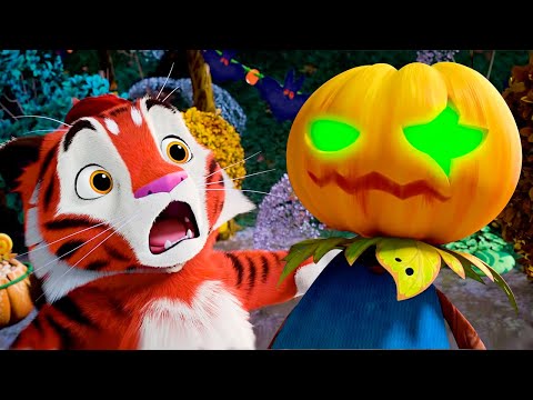 🐾 Лео и Тиг 🐾 – Серия 69 – Хэллоуин | Мультик для детей про животных