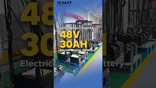 Inside The Factory M Production Of 48V 30Ah E-Bike Batteries