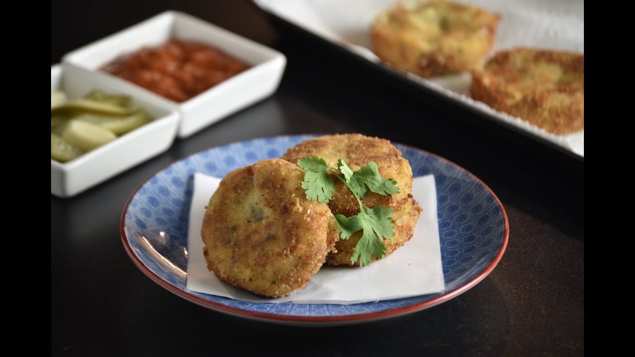 Potato Croquettes with Ground Beef كروكيت البطاطس باللحمة المفرومة