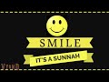 Smile  it is a sunnah