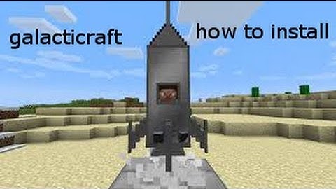 Minecraft how to install galacticraft 1.5.1 w/downloads