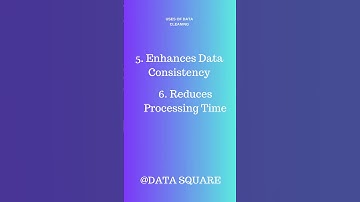 USES OF DATA CLEANING/DATA SQUARE #excel #datacleaning