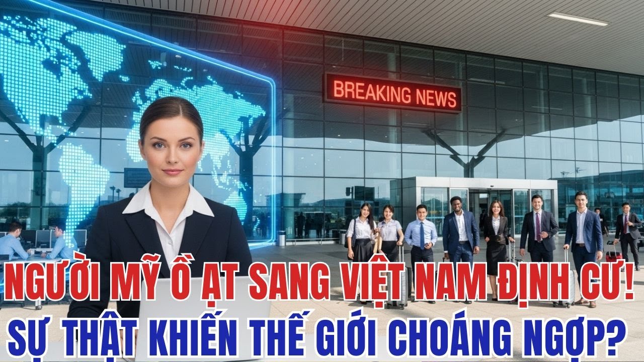 “VÌ SAO 3 500 TINH ANH MỸ BỎ MỸ ĐỂ ĐỔ XÔ ĐẾN VIỆT NAM”