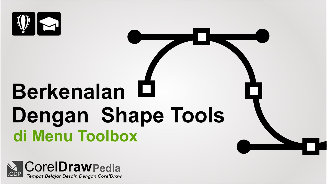 Shape tool. Брелок в coreldraw.