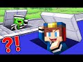 JJ and Mikey: POLICE vs PRISON Underground Base Battle in Minecraft - Maizen