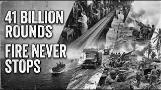 US Fires 41 Billion Rounds of Ammunition in WW2 — The Factory War That Made Victory Inevitable