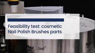 FlexiBowl® 650 | Nail Polish Feeding with Tracking [FANUC]