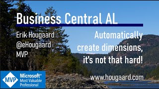 Automatically create dimensions, it's not that hard in AL and Business Central Net Worth