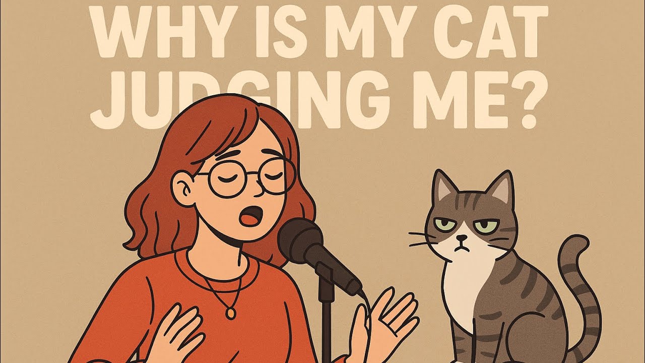 My Cat Is Judging Me 😼 | AI-Generated Indie Pop Song
