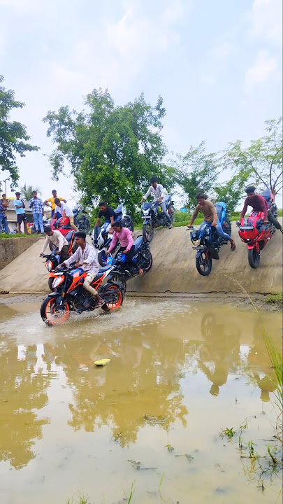 R15V4 vs KTM vs glamour power 🚀😎#shortvideo #shortvideo #stunt #shorts #short #shortvideo