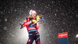 Biathlon Östersund 20.3.2021 Verfolgung Frauen / Women&#39;s pursuit at Oestersund 3 20 2021 complete HD