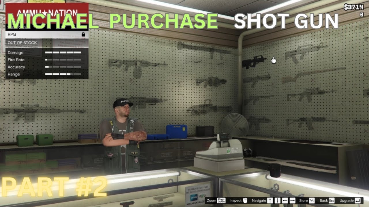 MICHAEL PURCHASE SHOT GUN 20 MILLION DOLLOR #gta5 #totalgaming #tecnogamerz