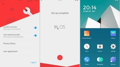 Installation of HydrogenOS on Oneplus 2.