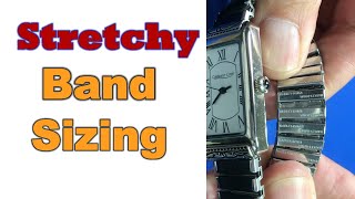 Speidel TwistoFlex and Other Stretchy Watch Bands!  How to Size Them At Home!