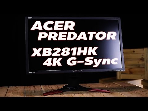 ACER PREDATOR XB281HK 4K G-Sync 1ms Monitor รีวิว by ThxCom