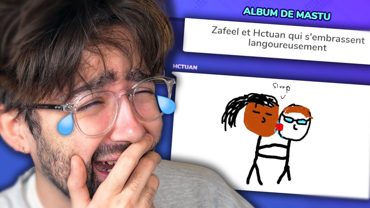 POURQUOI C'EST SI DRÔLE ?? 😭😭 (Gartic Phone avec Mastu, Hctuan, Raffale et Posuu)