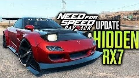 Need For Speed Payback Abandoned Car #6 - Location - MAZDA RX7