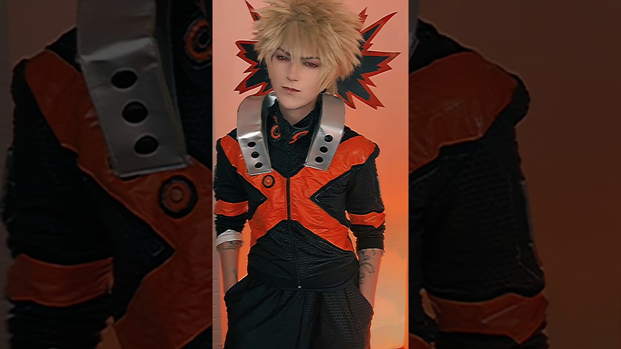 Silly dance💥 #bakugou #cosplay #mha #myheroacademia