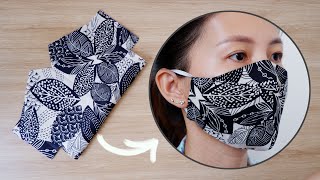 New 3D Face Mask | DIY Face Mask Sewing Tutorial | Thuy's Crafts