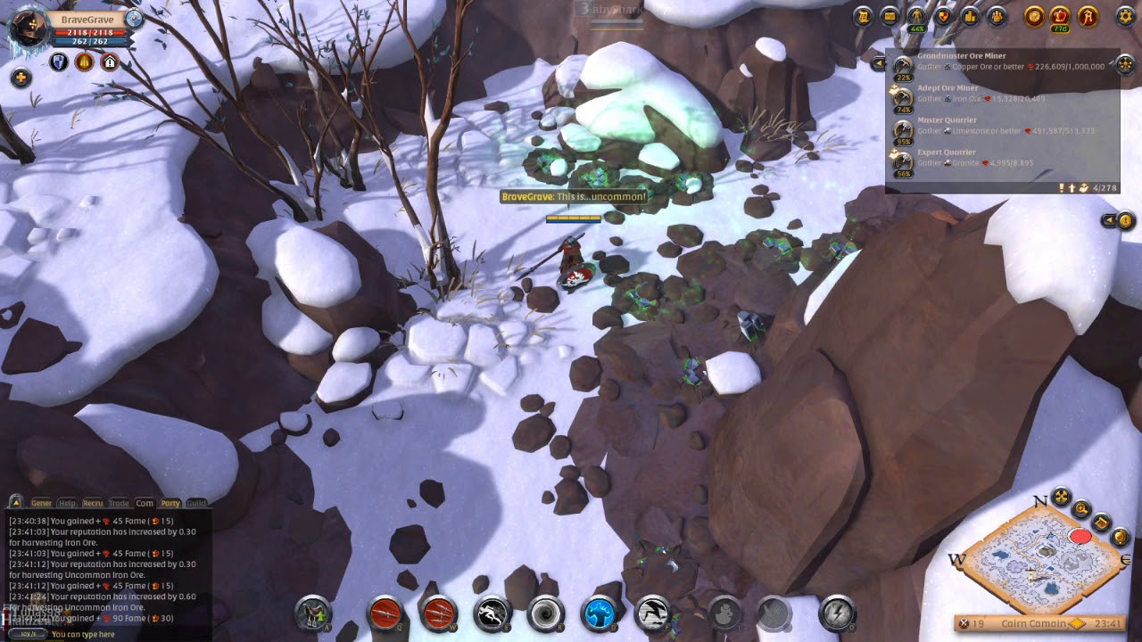 Albion Online So much Iron Ore YouTube