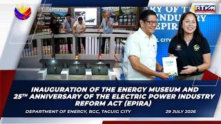Inauguration of the Energy Museum and 25th Anniversary of the Electric Power Industry Reform Act