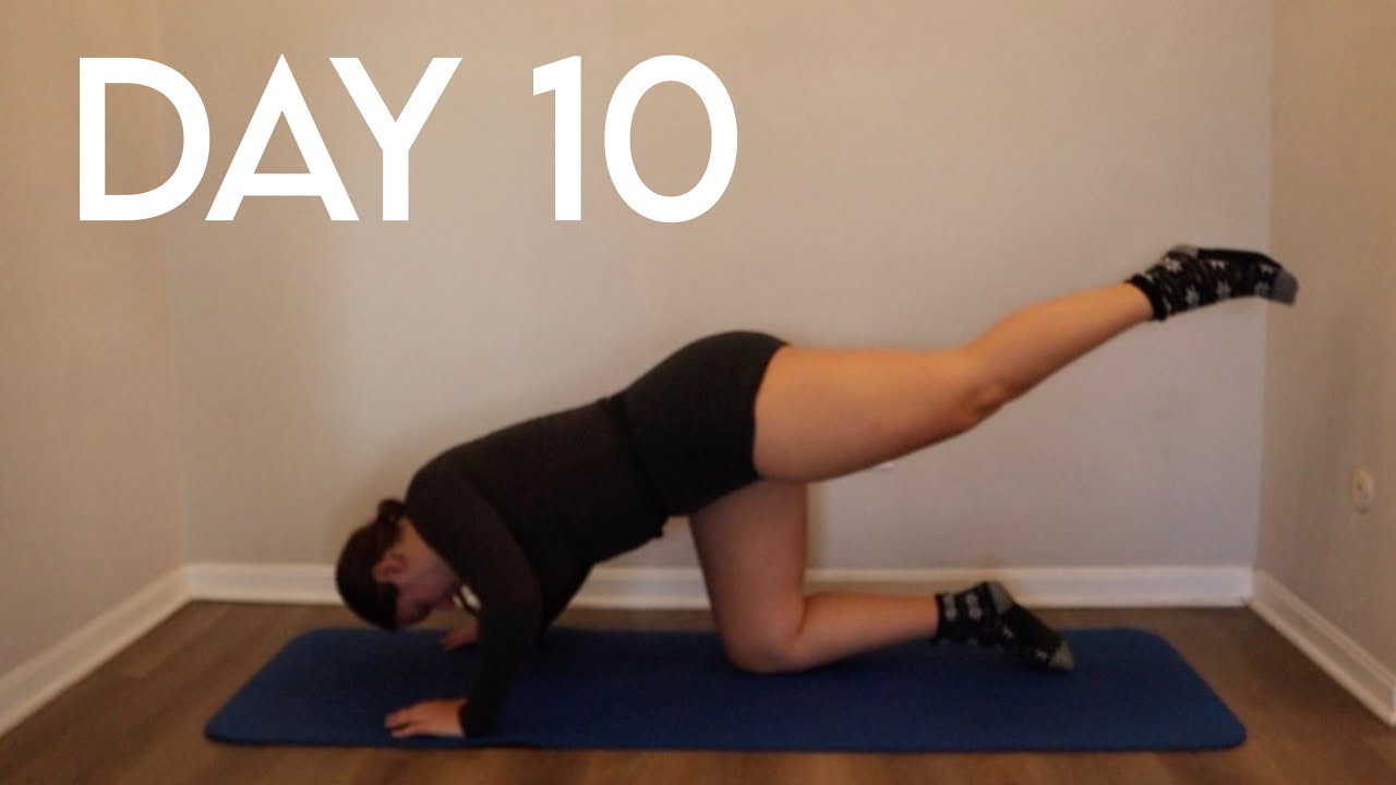 Day #10 Full Body - 2 Week Workout Challenge At Home No Equipment - YouTube