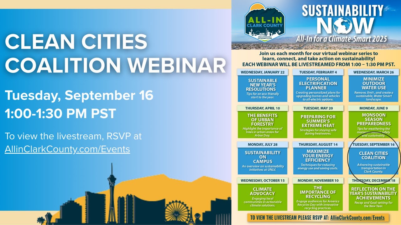 Clean Cities Coalition Webinar