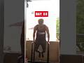 Day 60 of 75 - Super Human Challenge | Consistency 🔥 | #calisthenics #75dayshardchallenge #short