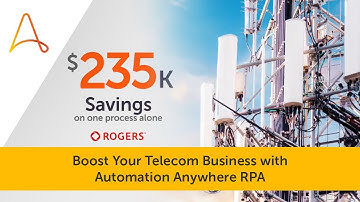 RPA for Telecom: Boost Your Telecom Business with Automation Anywhere RPA