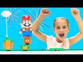 Выполни задания и получи наборы LEGO  Super Mario.  Алина или мама - кто выиграет