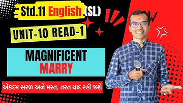 Std.11 English | Unit 10 Read 1 | Magnificent Mary | Harsh Barasiya