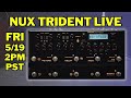NUX LIVE Trident Pedal Demo