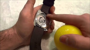 How To Unscrew A Watch Back With A Rubber Ball (Tutorial)
